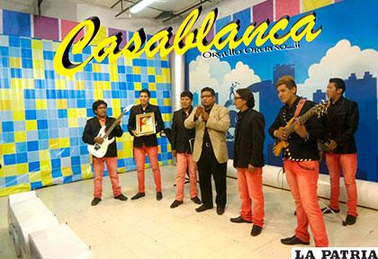 El grupo orureño Casablanca recibió el Disco de Oro /CASABLANCA