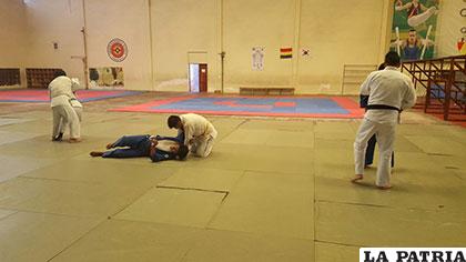 El judo no está al margen en la capacitación que se realiza en Cochabamba