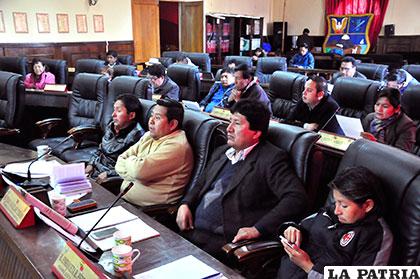 Asambleístas pretenden brindar su apoyo a los bolivianos mediante la declaratoria