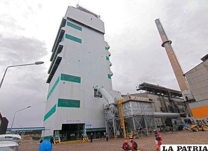 La metalúrgica de Oruro despierta el interés de inversionistas extranjeros. La planta de zinc podría tener apoyo financiero