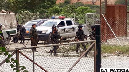 La Policía interviene en la zona de Yolosita /ANF/Archivo