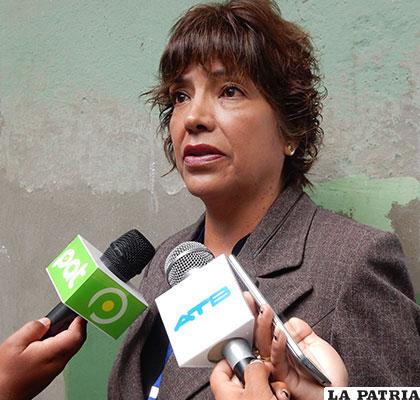 Mery Gómez delegada del Consejo de Magistratura, se encuentra consternada ante la situación