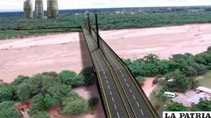 El proyecto de los puentes por el río Piraí /El Deber