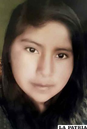 Jhoselin Herrera Zarate de 15 años de edad