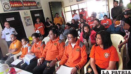 Miembros de SAR filial Oruro, esperan continuar contando con el apoyo de la Gobernación