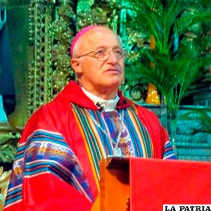 Obispo de El Alto, monseñor Eugenio Scarpellini /ELDIARIO.NET