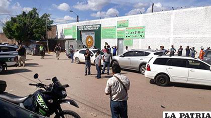 Conflictiva jornada se vivió en el penal de Palmasola /Daniel Rocabado/Taxi Noticias