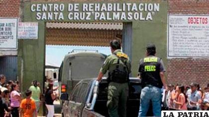 En el penal de Palmasola mientras se producía el motín de los internos /Radio Fides