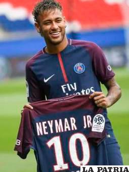 Neymar Jr, delantero del PSG /INFOBAE