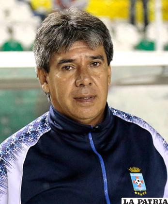 Roly Paniagua, entrenador interino de Blooming /MARKA REGISTRADA