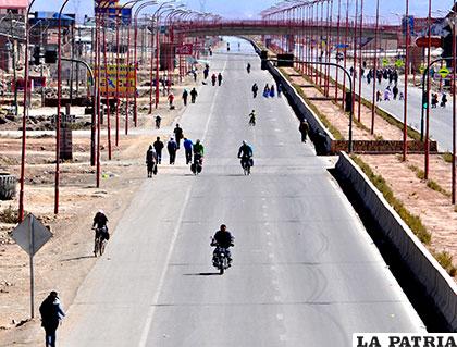 La doble vía Oruro - La Paz será escenario del 