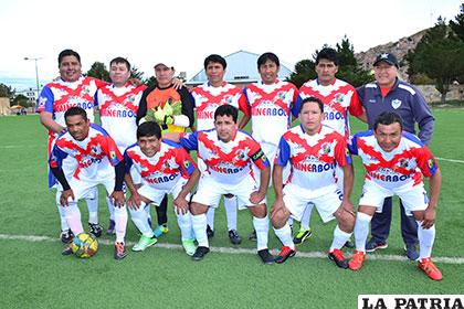Minerbol terminó rescatando un empate ante Oruro Royal Nayra