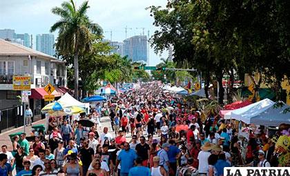 Festival de la Calle Ocho, es organizado por la comunidad latina /servidornoticias.com