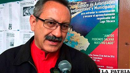 Fabián Yaksic, director del Servicio Departamental de Autonomías de La Paz /erbol.com.bo