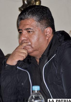 Wilson Martínez, presidente del club San José