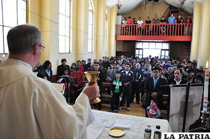 La misa de Acción de Gracias se realizará en la iglesia del barrio San José