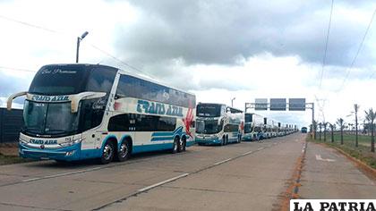 14 nuevos buses refuerzan servicio de Trans Azul /TRANS AZUL
