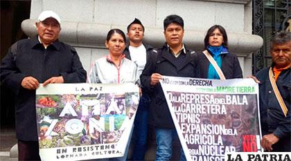 Indígenas de la Amazonía se movilizan en contra de la megarrepresa Chepete Bala /ANF
