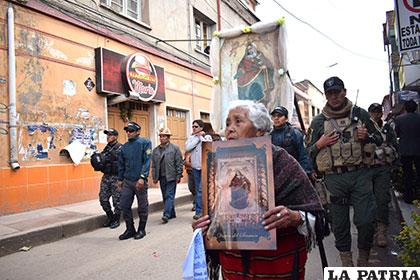 La Virgen del Socavón saldrá en romería en La Paz /Archivo