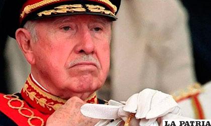 El ex dictador, Augusto Pinochet