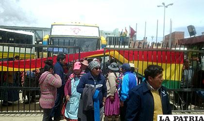 Operadores y transportistas cerraron puertas de la Terminal 