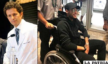 Rodrigo Lasmar, el médico que operó a Neymar que está en proceso de recuperación /trome.pe