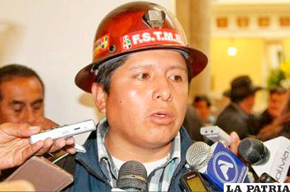 Juan Carlos Huarachi, secretario ejecutivo de la COB habla del incremento salarial para los trabajadores