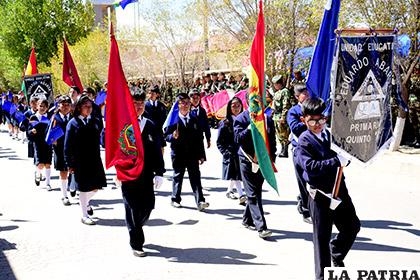 Niños de la escuela 