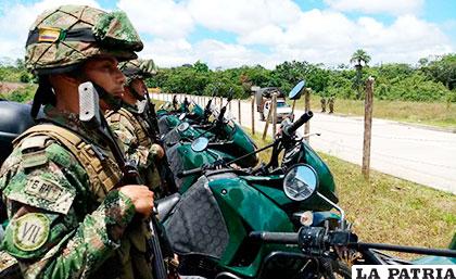 Departamentos como Córdoba, Antioquia y Chocó tendrán 10.000 soldados en Semana Santa