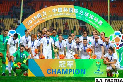 Uruguay campeón de la segunda edición de la China Cup