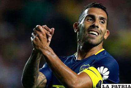 Carlos Tevez jugador del Boca Juniors argentino /elcomercio.com
