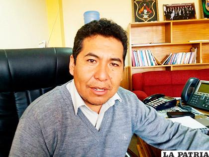 Presidente del Tribunal Electoral Departamental de Oruro, Rudy Nelson Huayllas Huarachi