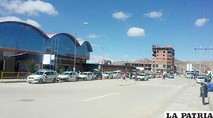 La Estación de Autobuses Oruro tendrá mayor seguridad en estos días / LA PATRIA