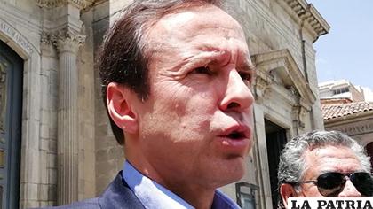 Quiroga ironizó las declaraciones del Vicepresidente/ ANF