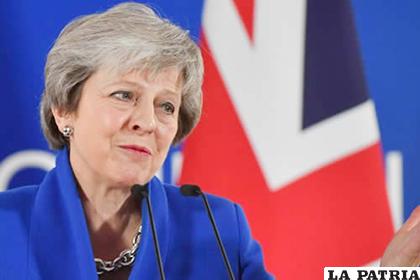 May pidió a los legisladores el apoyo para que el brexit se ejecute hasta fin de mes /EFE