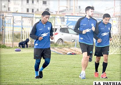 Kevin Fernández, Iker Hernández y Ronald Segovia /Karina Pillco /LA PATRIA