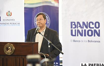 Luis Arce, ministro de Economía y Finanzas/ APG