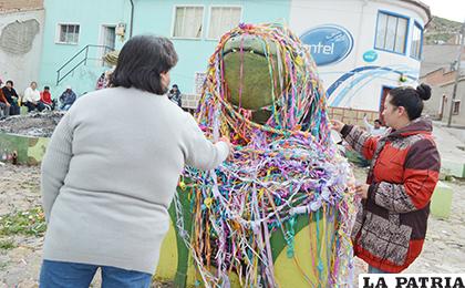 ChÂ´alla en el Sapo continua en Oruro /LA PATRIA