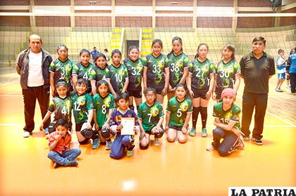 Santa Rosa se consagró campeón en Mini niñas /Archivo LA PATRIA