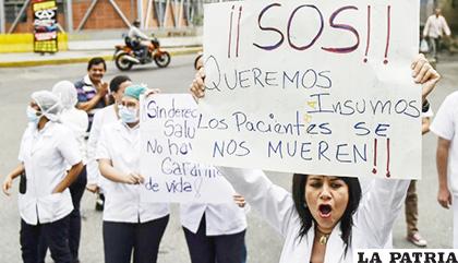 Venezuela atraviesa una severa crisis en escasez de medicinas y deficiencias en el servicio hospitalario /AFP