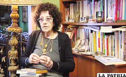 La escritora portuguesa María Teresa Horta