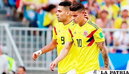 Falcao y James seguirán vistiendo la casaca de la selección colombiana /libero.pe