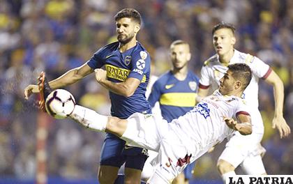 Tolima dominó en el primer tiempo, al final ganó Boca 3-0 /conmebol.com