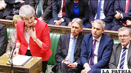 La primera ministra Theresa May / AFP