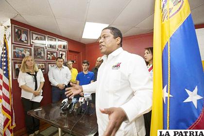 José Antonio Colina, presidente de la organización Venezolanos Perseguidos Políticos en el Exilio / EL NUEVO HERALD