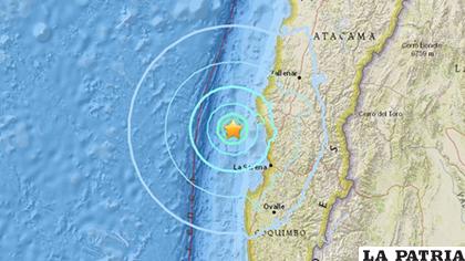 El sismo sacudió las regiones de Tarapacá y Arica y Parinacota, en el extremo Norte de Chile/ECUAVISA