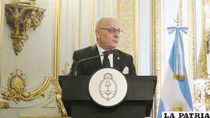 El ministro de Relaciones Exteriores de Argentina, Jorge Faurie /EFE/Archivo
