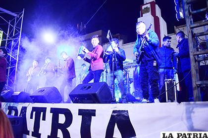 La alegría fue lo primordial en la serenata