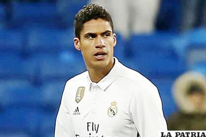 El defensa del Real Madrid, Raphael Varane/ BOLIVIA EN TUS MANOS