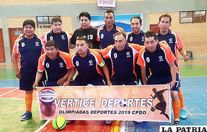 El plantel de Vértice Deportes
